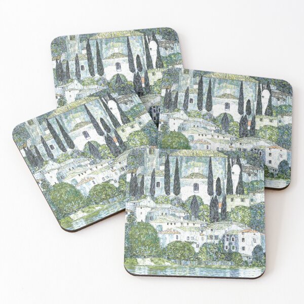 Item preview, Gustav Klimt's Kirche in Cassone (1913) designed and sold by BossyCatHome.