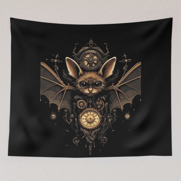 Item preview, Steampunk Gothic Bat designed and sold by EternalDelight1.