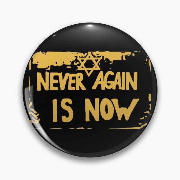 Item preview, Yellow Star Never Again Is Now - Stand with Israel alongside Gilad Erdan designed and sold by Aide.