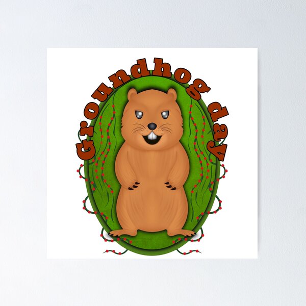 Item preview, Groundhog  designed and sold by Aliceartproject.