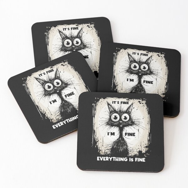 Item preview, Funny cat with saying designed and sold by OverNickles194.
