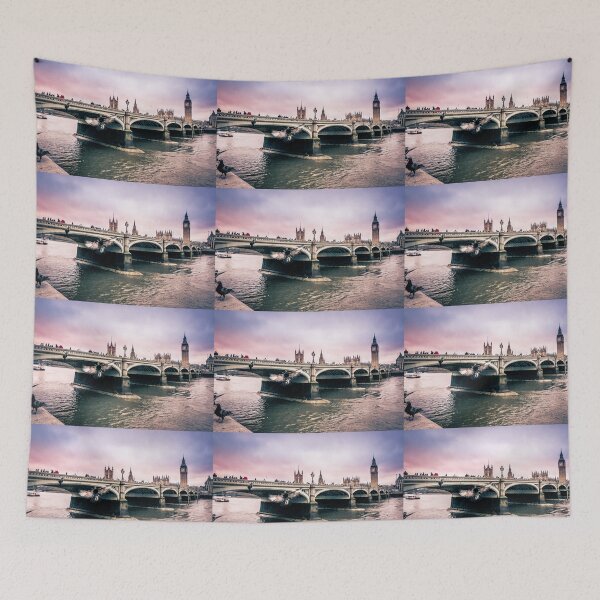 Item preview, Westminster sunset designed and sold by Mothboybrown.