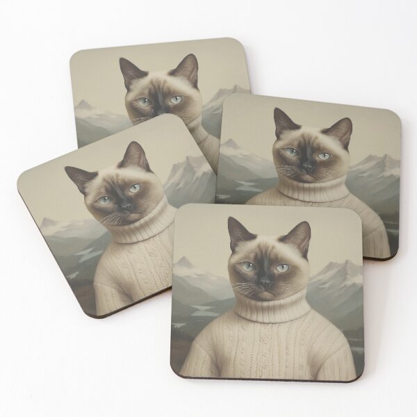 Item preview, Vintage Siamese designed and sold by Nocturne  Paws.
