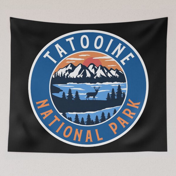 Item preview, Tatooine National Park designed and sold by Nature-spirit.