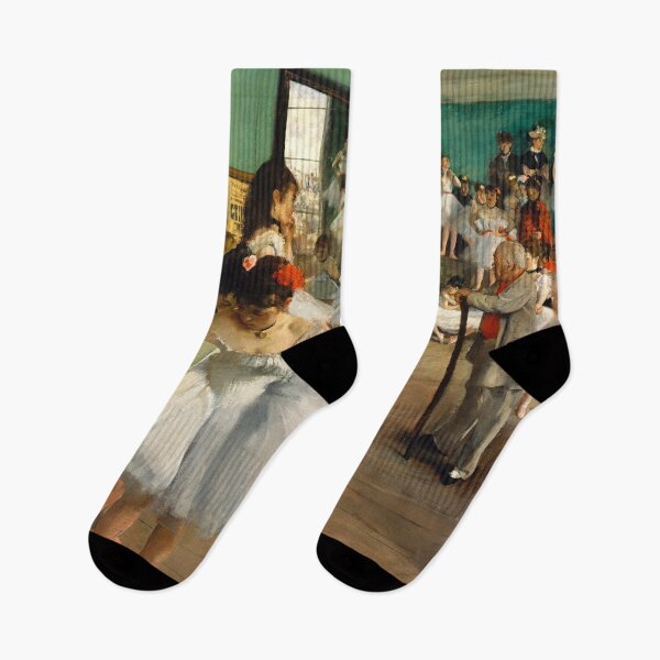 Item preview, Degas Ballet Painting 1874 - Classic Dance Class Artwork on Canvas - Edgar Degas Inspired designed and sold by Under-TheTable.