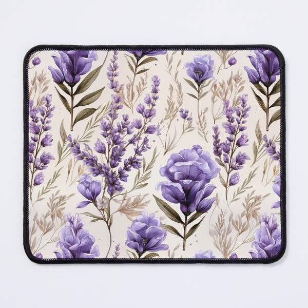 Item preview, Vintage Lavender Blooms, Watercolor Flowers designed and sold by PigmeArt.