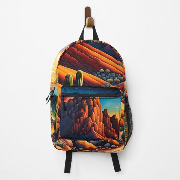Item preview, Cactus Canyon desert at twilight designed and sold by PutiPato42.