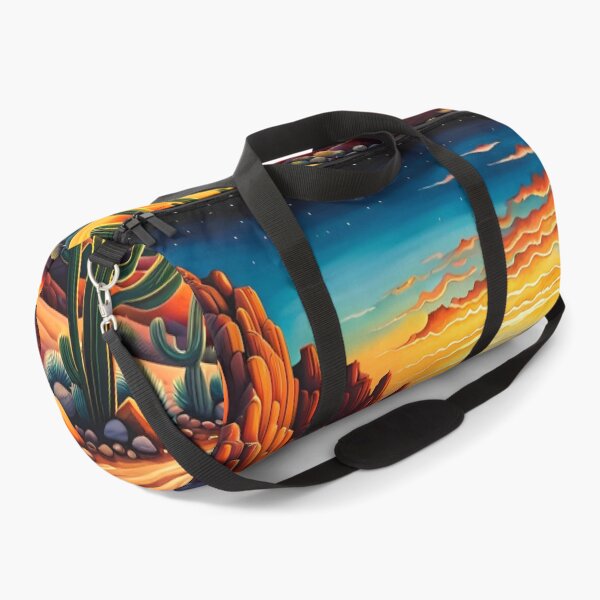 Item preview, Cactus Canyon desert at twilight designed and sold by PutiPato42.