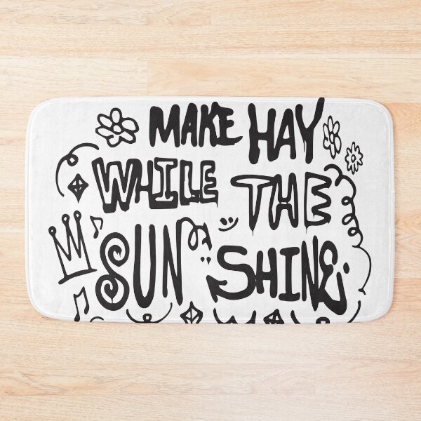 Item preview, Make Hay While the Sun Shine designed and sold by loonylunaART.
