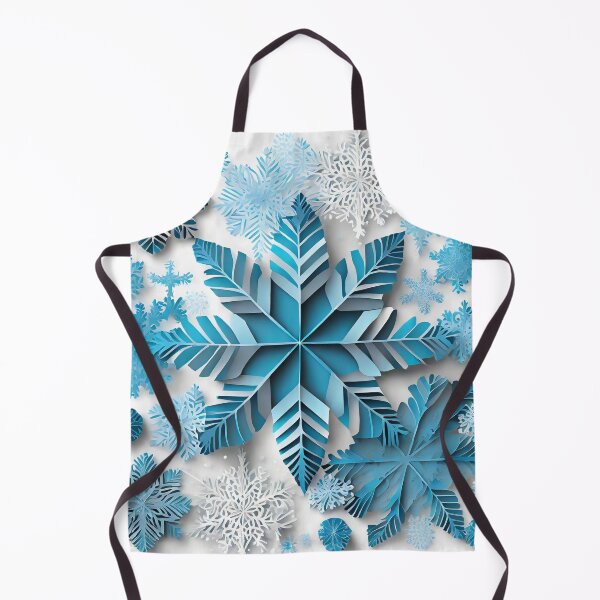 Item preview, Detailed light blue snowflakes designed and sold by fotofeast.