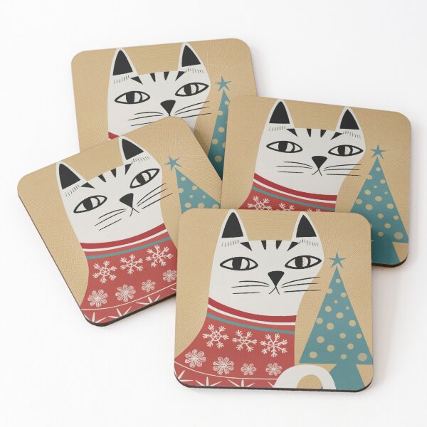 Item preview, Atomic Cat Christmas designed and sold by Tamas Das.