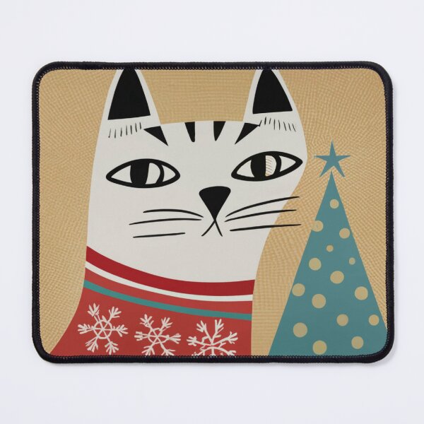Item preview, Atomic Cat Christmas designed and sold by Tamas Das.