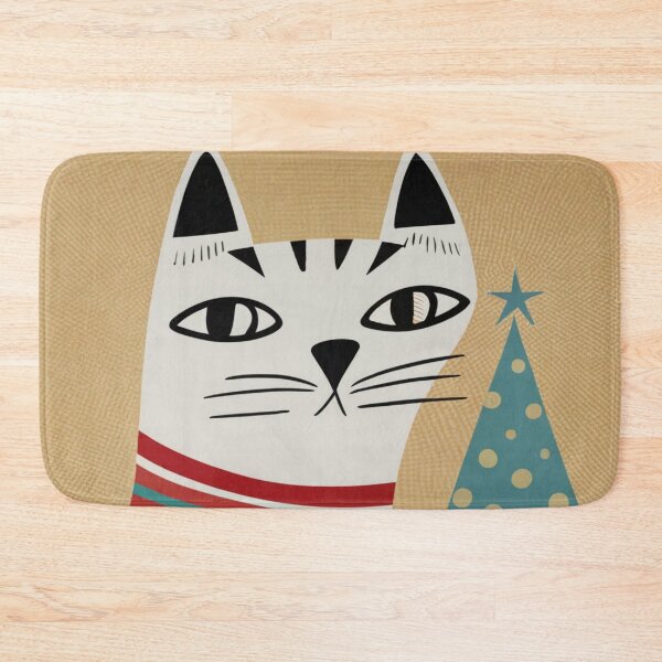 Item preview, Atomic Cat Christmas designed and sold by Tamas Das.