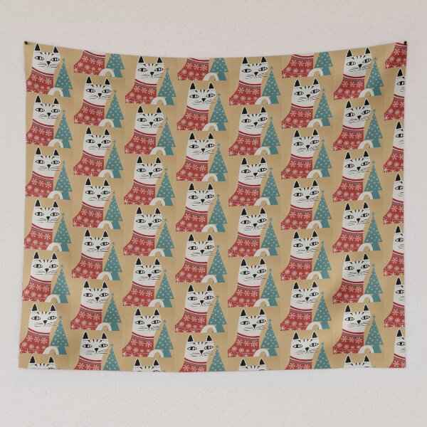 Item preview, Atomic Cat Christmas designed and sold by Tamas Das.
