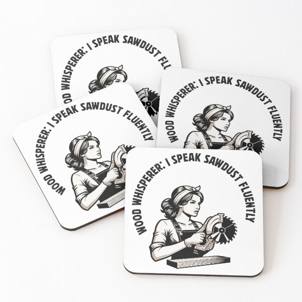 Item preview, Wood whisperer: I speak sawdust fluently designed and sold by Twenty2Creative.