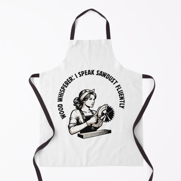 Item preview, Wood whisperer: I speak sawdust fluently designed and sold by Twenty2Creative.