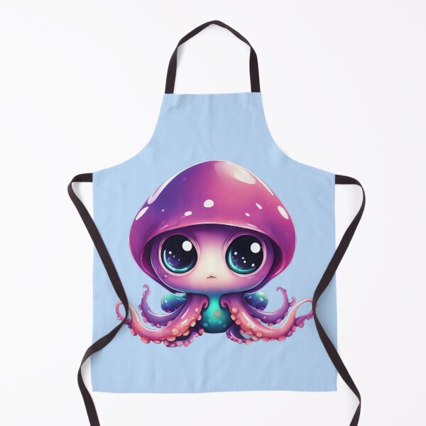 Item preview, Squid Baby Grumpy - Kawaii Cute Characters designed and sold by Burn-Ego.