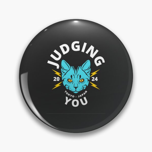 Item preview, Blue Cat Judges You designed and sold by Feebleeona.