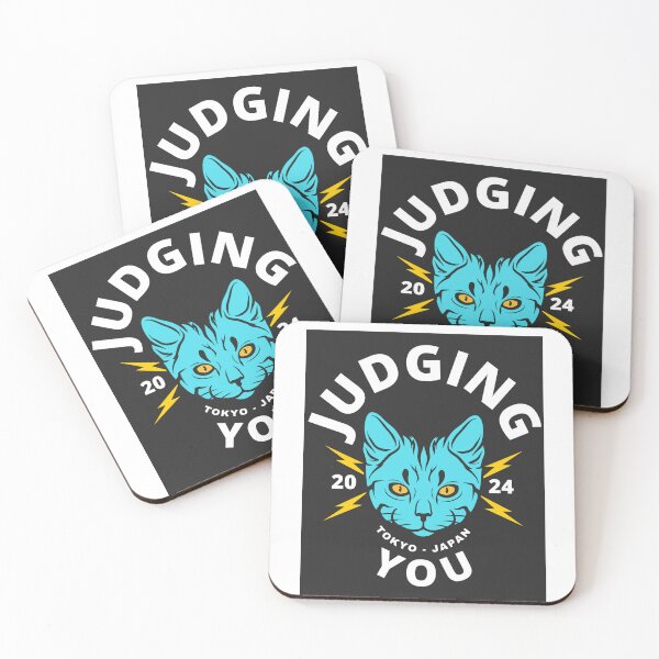Item preview, Blue Cat Judges You designed and sold by Feebleeona.