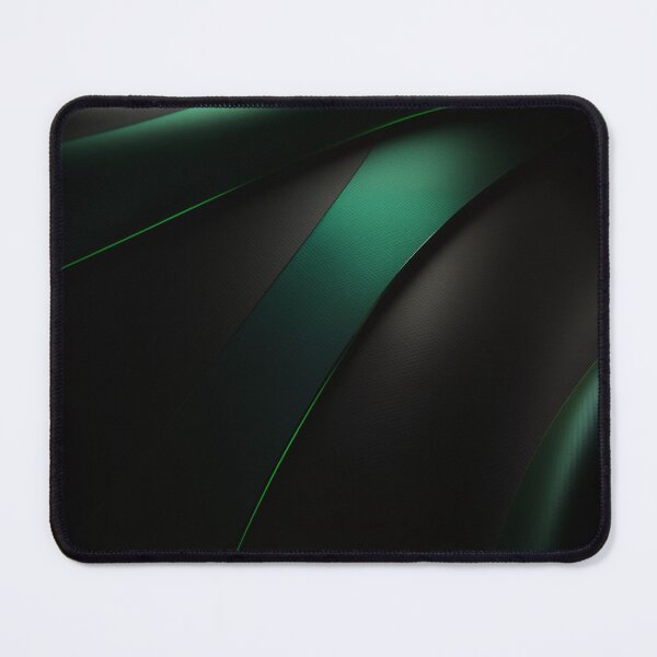 Item preview, Black & Green Smooth Stripes designed and sold by Quark-Up-Fiber.