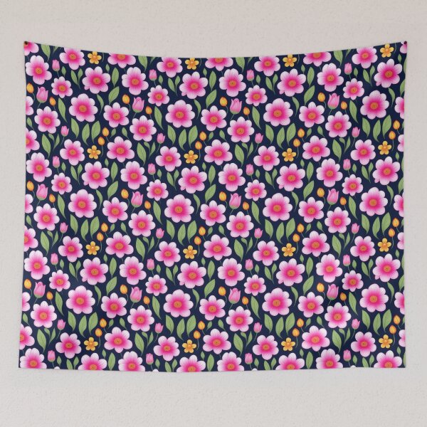 Item preview, Pink Floral Pattern Design designed and sold by joyfulcow.