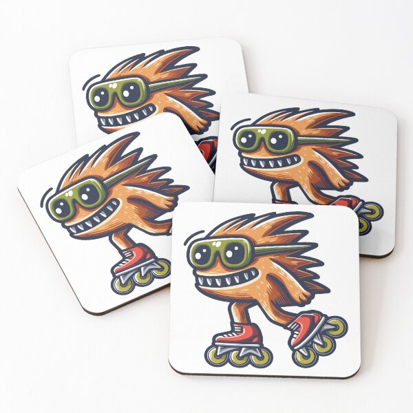 Item preview, Rollerblading Monster designed and sold by FRUU-design.