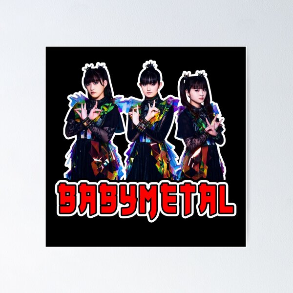 Item preview, BABYMETAL- Unique Band Logo - J-Pop Fan Art  designed and sold by Burn-Ego.