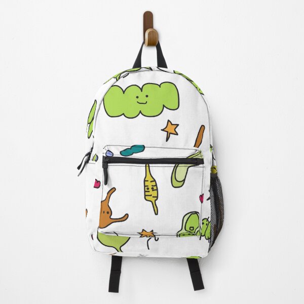 Item preview, Microalgae and cyanobacteria cartoon doodle, Cute Algae and Plankton Art designed and sold by thurakitdew.