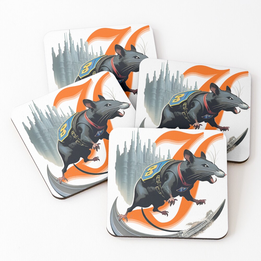 Item preview, Coasters (Set of 4) designed and sold by Rooklife.