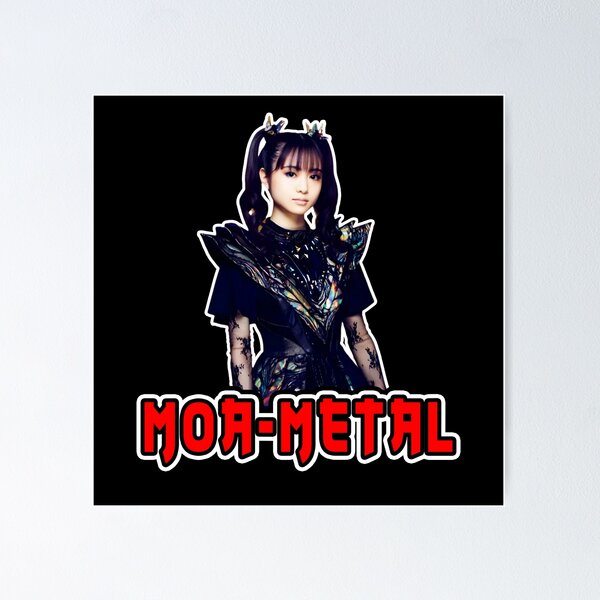 Item preview, BABYMETAL- Moa-Metal Logo - J-Pop Fan Art  designed and sold by Burn-Ego.
