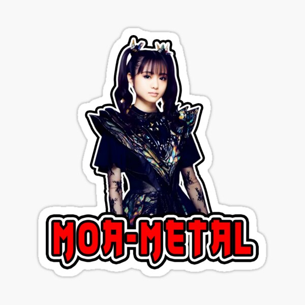 Item preview, BABYMETAL- Moa-Metal Logo - J-Pop Fan Art  designed and sold by Burn-Ego.