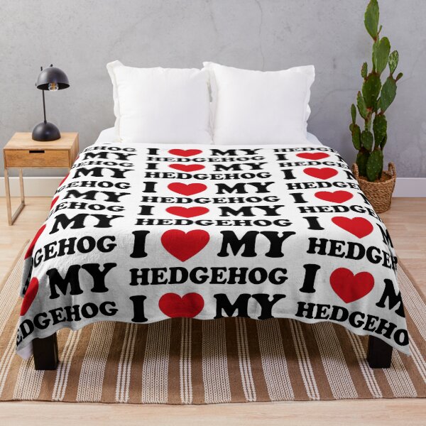 Item preview, I love my Hedgehog - simle design designed and sold by EmeraldeaArt.