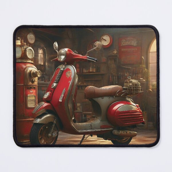 Item preview, Red Moped designed and sold by Random Designs.