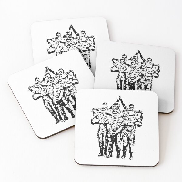 Item preview, Soldiers Forming the Star of David - Israeli Unity Emblem  designed and sold by Aide.