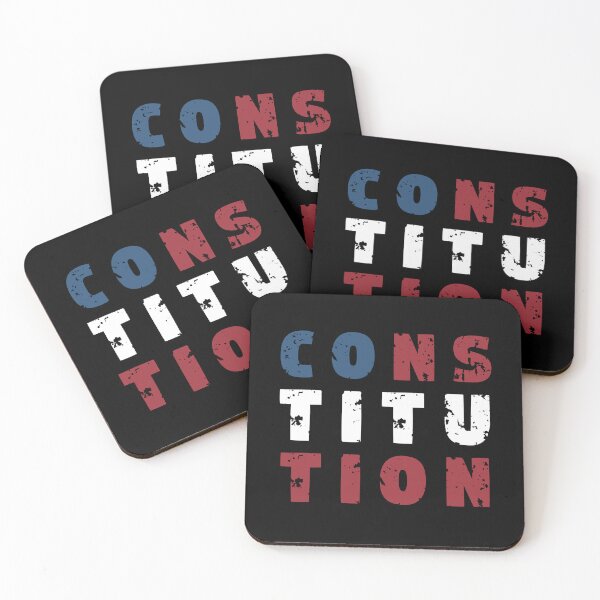 Item preview, Constitution US Flag Colors designed and sold by 4TeeToo.