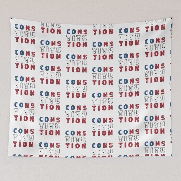 Item preview, Constitution US Flag Colors designed and sold by 4TeeToo.
