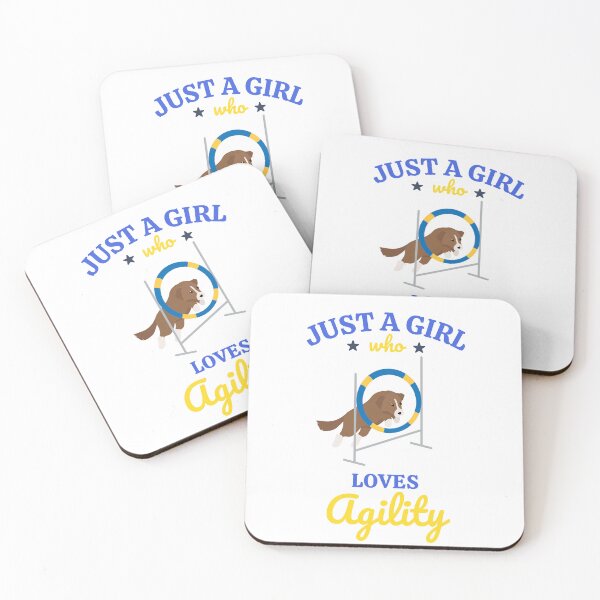Item preview, Just a girl who likes agility in English designed and sold by PausePapote.