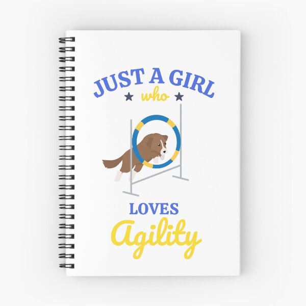 Item preview, Just a girl who likes agility in English designed and sold by PausePapote.