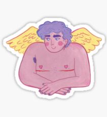 trans angel Sticker