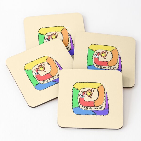 Item preview, Rainbow Worm of Fire designed and sold by Whackomancer.