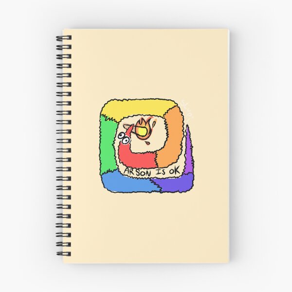 Item preview, Rainbow Worm of Fire designed and sold by Whackomancer.