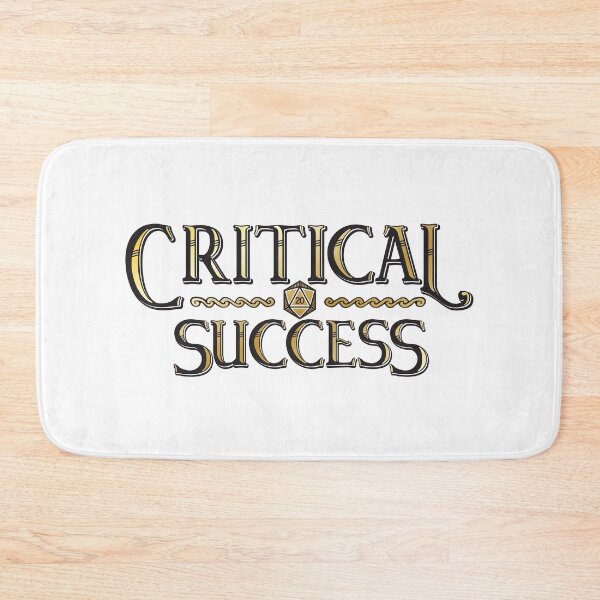 Item preview, Critical Sucess Natural 20 Golden Vintage designed and sold by wolfkin-design.