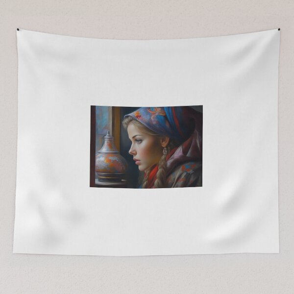 Item preview, Woman with a handkerchief on her head. designed and sold by KilianSzmid.