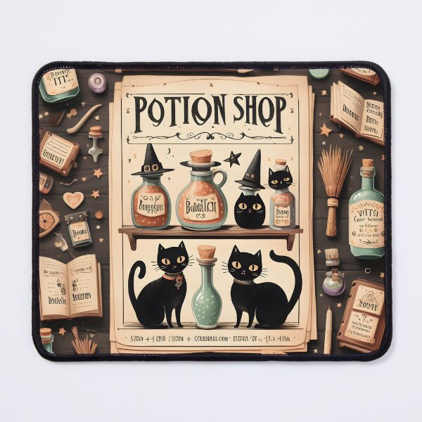 Item preview, Potion Shop With Witch Accessories designed and sold by İlker Berk Ergan.