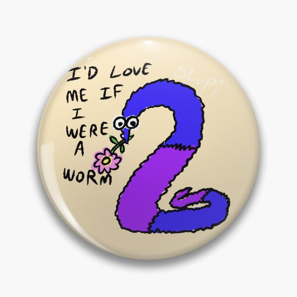 Item preview, Self Love Worm designed and sold by Whackomancer.