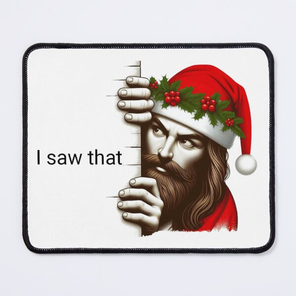 Item preview, I Saw That Jesus Christmas Funny designed and sold by erkinmaddison.
