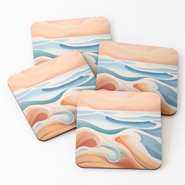 Item preview, Seascape Reverie: Abstract Tides of the Mind designed and sold by X4eArtist.