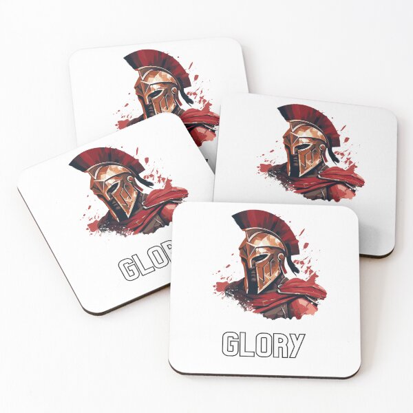 Item preview, Spartan Glory Motivational Quote designed and sold by SMARTKIT  DESIGNAGENCY.