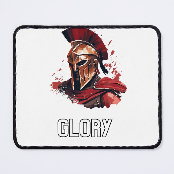 Item preview, Spartan Glory Motivational Quote designed and sold by SMARTKIT DESIGNAGENCY.