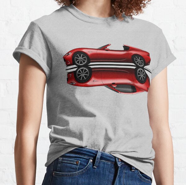 Item preview, My drawing of the open and closed red open and closed RF roadster convertible Japanese sports car designed and sold by designjaag.